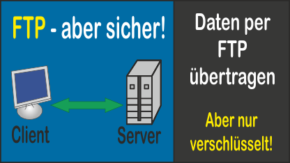 Verschlüsselte FTP-Verbindung aufbauen