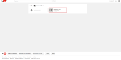Youtube alle Kanäle