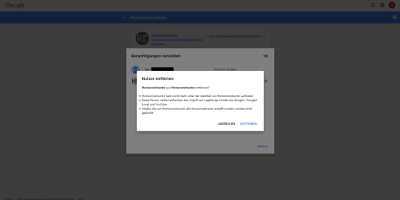 Youtube Nutzer entfernen