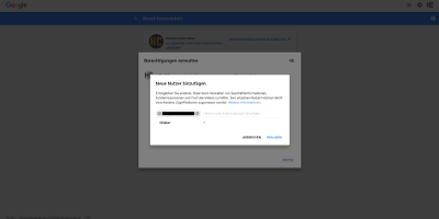 Youtube Brand Konto Inhaber hinzufügen