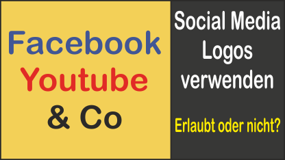Social Media Logos verwenden