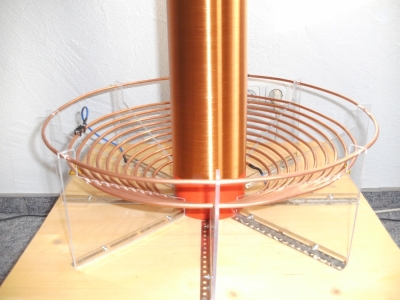 Teslaspule Primärspule