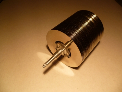 Tesla turbine rotor
