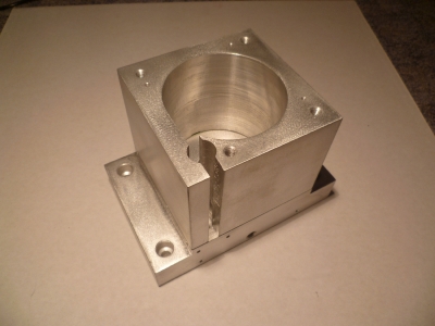Tesla turbine casing