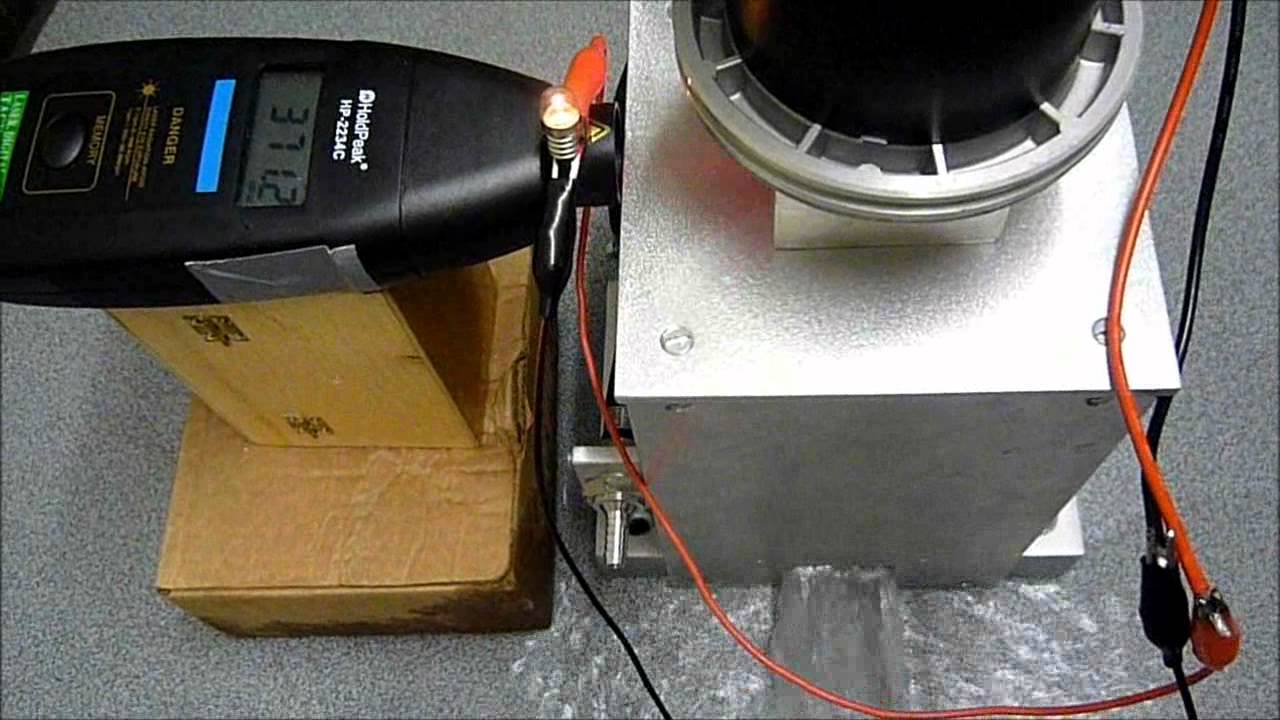 Video: Drehzahl-Test von selbstgebauter Tesla-Turbine an Wasserhahn